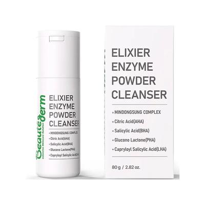 BEAUTEDERM Гипоаллергенная очищающая пудра с ферментом липазой для лица 80 г
