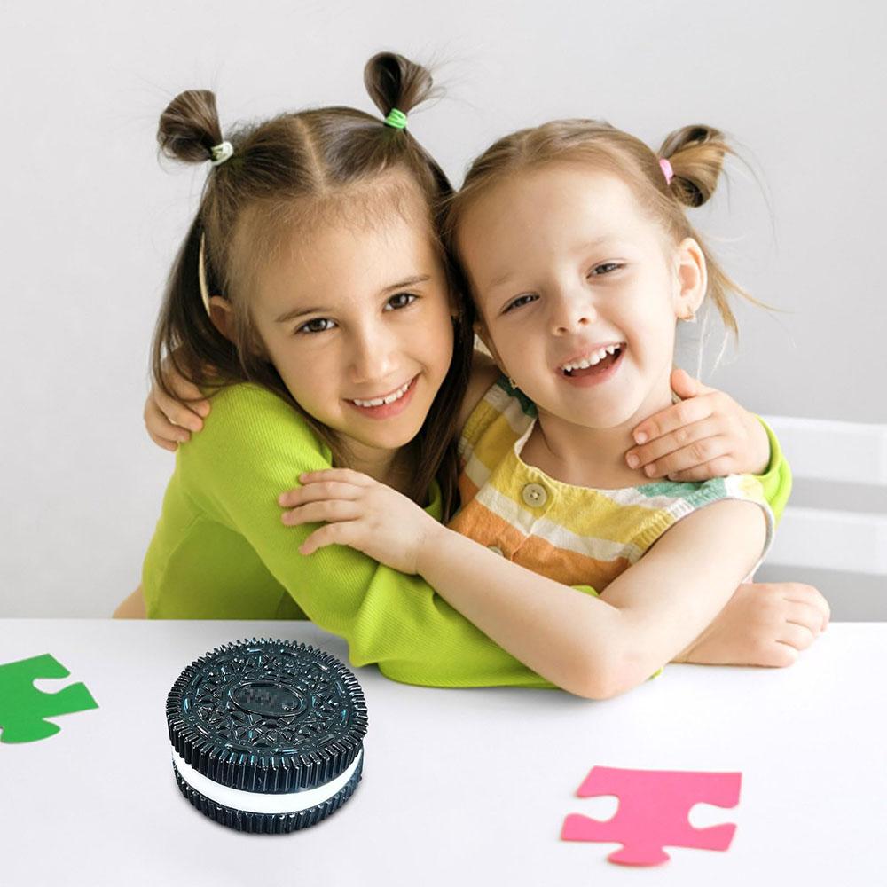 Cooike Squishy Toy Biscuit Squeeze Toy Taba Squishy Stress Relief Toy Ultra-Soft Decompression Venting Toy Pinching Sandwich