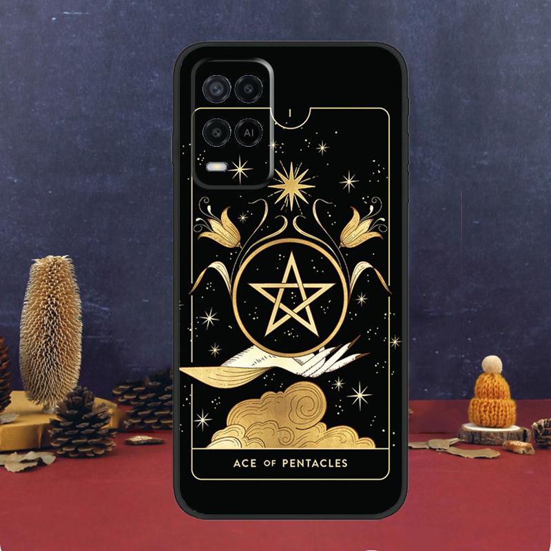 Witches Moon Tarot Mystery Totem For OPPO A58 A78 A98 A15 A16 A17 A76 A96 A77 A52 A72 A5 A9 A79 A94 A74 A57S A53S A54S Case