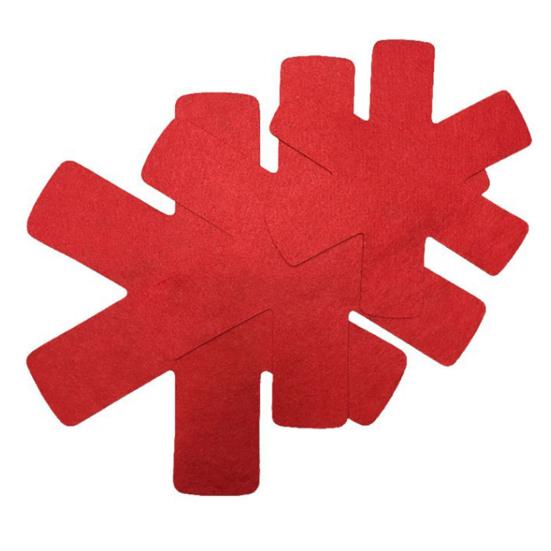 Набор из 6 держателей для кастрюль, многофункциональные защитные приспособления для кастрюль в 3 размерах, разделитель для кастрюль