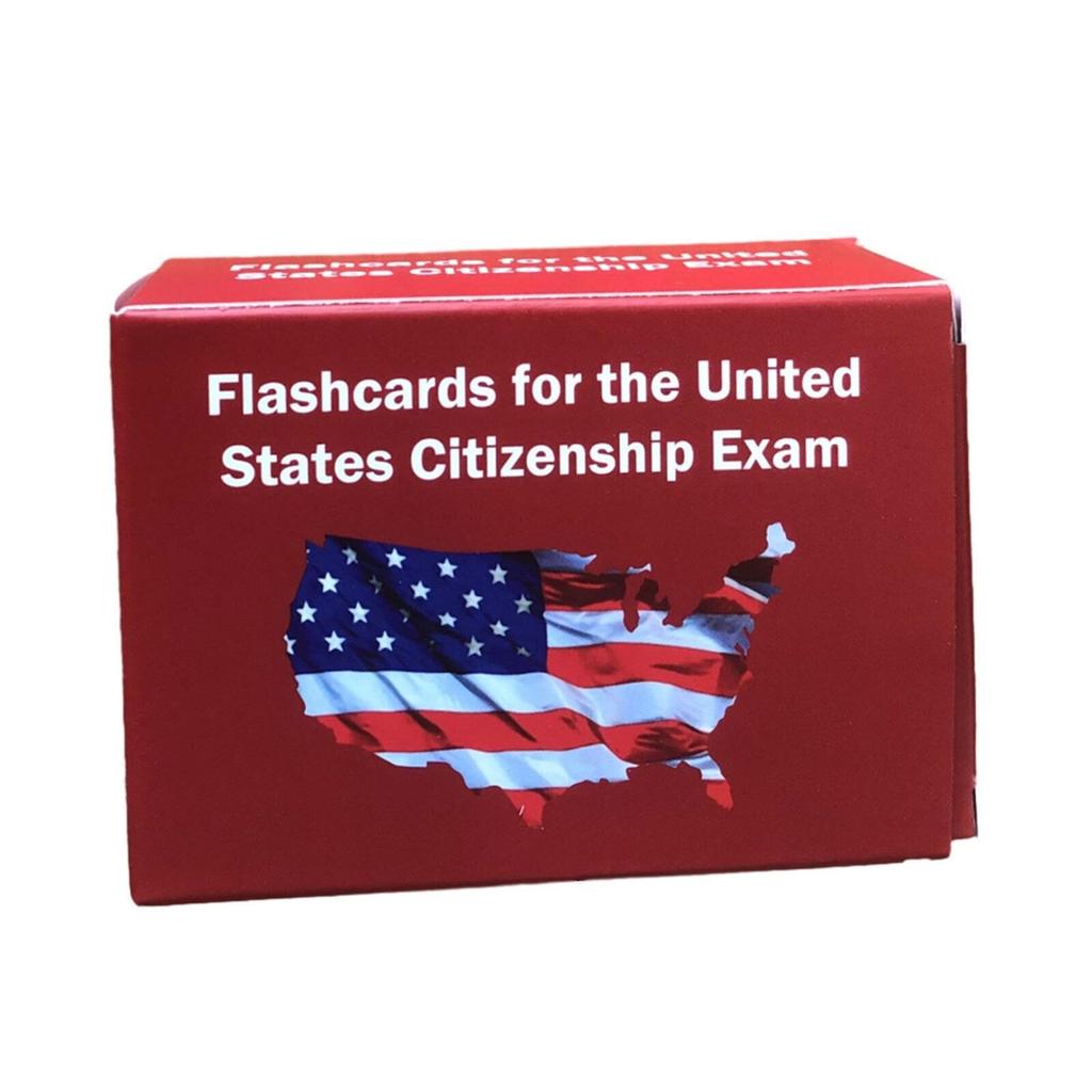 US Citizenship Flash Cards 2024, Naturalization Test Study American Civics With 100 Question And Cards For The U.S. Citizenship Naturalization Test