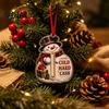 Acrylic Christmas Ornament Money Holder Ornament, Stocking Cash Gift Hanging Decor Decorative Storage Pendant for Tree, Festive with Surprise