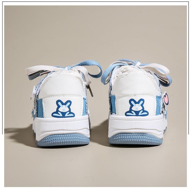 Женская модная спортивная обувь 2024 года, новая весенняя обувь для скейтбординга на толстой подошве, женские кроссовки на дышащей платформе со шнуровкой