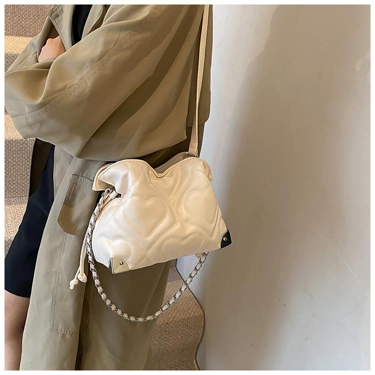 Модная сумка-ведро на осень и зиму, ретро-ромб, простой и нишевый выбор.