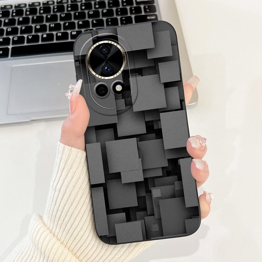 For Huawei nova 12 / Nova 12 Pro 12 Ultra Phone Case NOVA 12s 12 SE Cute Soft Liquid Silicone Shockproof Bumper Cover Soft Funda