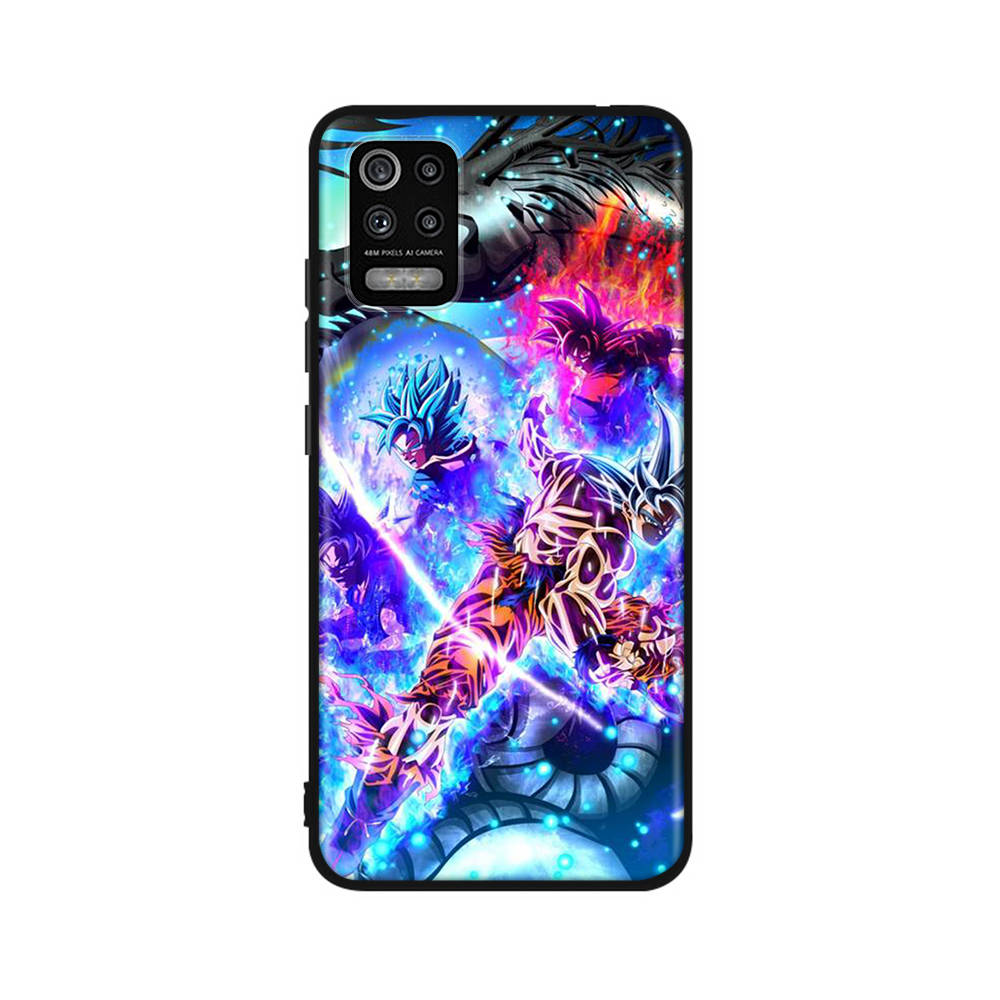 Чехол DT36 Dragon Ball для Samsung A04 A14 A23 A34 A54 M23 M33 M52 M53 Realme 10 9 C30S C35 C55 VIVO Y02S Y21 Y33S Y51 X80 Pro Прозрачная крышка
