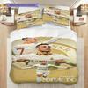 Ronaldos Golden Legacy Bedding (1 * duvet cover + 2 * pillowcase, without core) 2D Flat Duvet cover and pillowcase Bedding set Christmas birthday gift