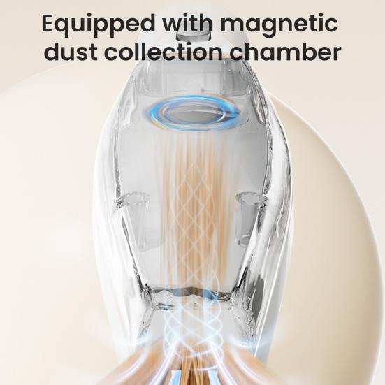 Триммер для лап собаки с мощным вакуумом, беспроводной, перезаряжаемый, низкий