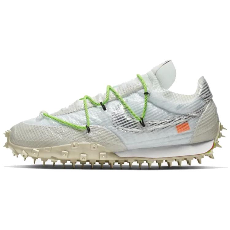 Nike WMNSNike X Off White Waffle Racer 'Electric Green' Women's CD8180-100