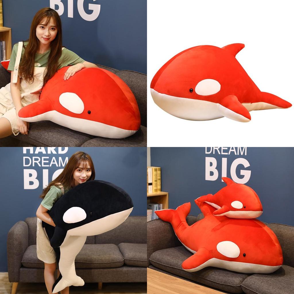 Arknights Скади Кит Плюшевая Игрушка Животное Подушка Детям Рождественский Подарок на День Рождения 60/80/100см