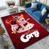 [Cookie Pattern Printed Carpet] Durable Home and Office Area Rug, Kitchen Farmhouse Decorative Floor Mat