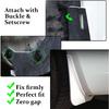 Mud Flaps For Tesla Model 3 2016- Splash Guards Front Rear Fender Protection Mudflaps No Need To Drill Holes (Set Of 4, White)