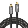 Кабель для трансляции экрана 8K HD Type-C, быстрая зарядка 40G USB4, совместим с Thunderbolt 4/3, 240 Вт