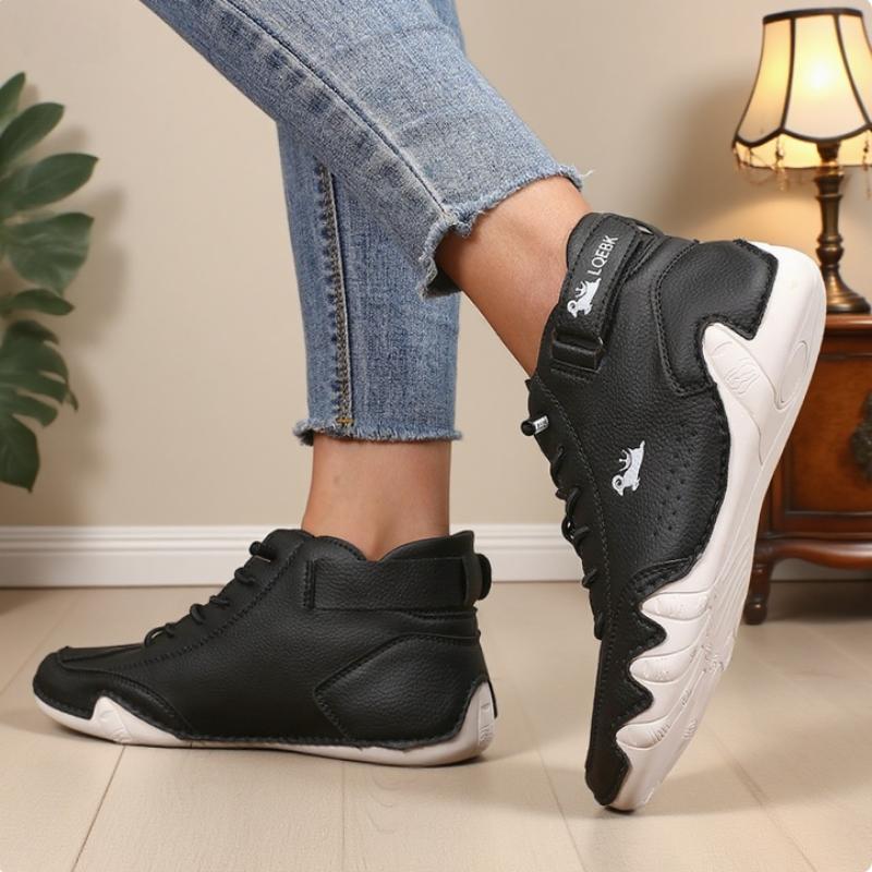 Luxury Bare Boots Women's Fashion Sneakers Design Soft Bottom Breathable Non Slip Walking Shoes Outdoor Driving Motorcycle Boots