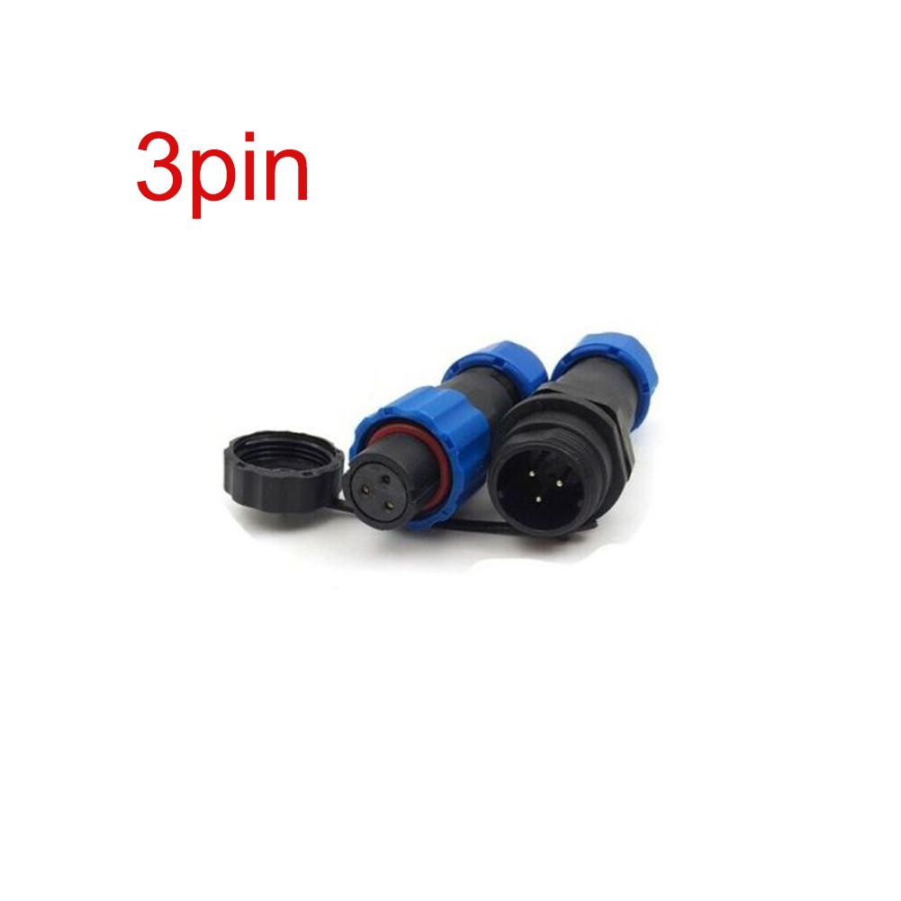 IP68 Waterproof Aviation  Socket Connector SD13 Male And Female Butt Joint Waterproof And Dustproof Aviation Connectors