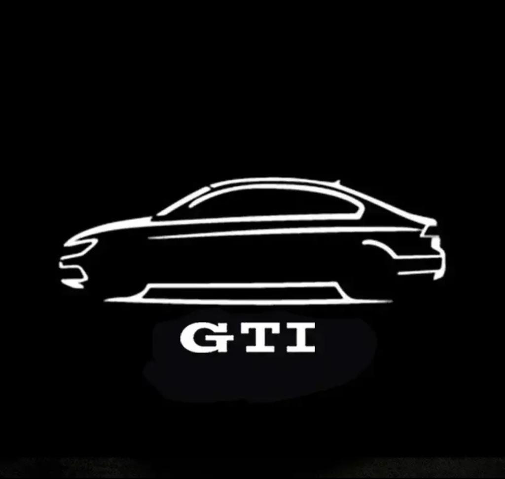 2Pcs LED Car Door Welcome Light Projector Lamps for vw Golf 5 6 7 GTI GTD GTE Tiguan Arteon BORA Passat EOS Touareg