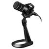 Audio Technica AT8703 Microphone Stand, Tabletop Microphone Stand, Desktop Stand, For Microphone, Angle Adjustment, Game LiveStreamingRecordingKaraoke