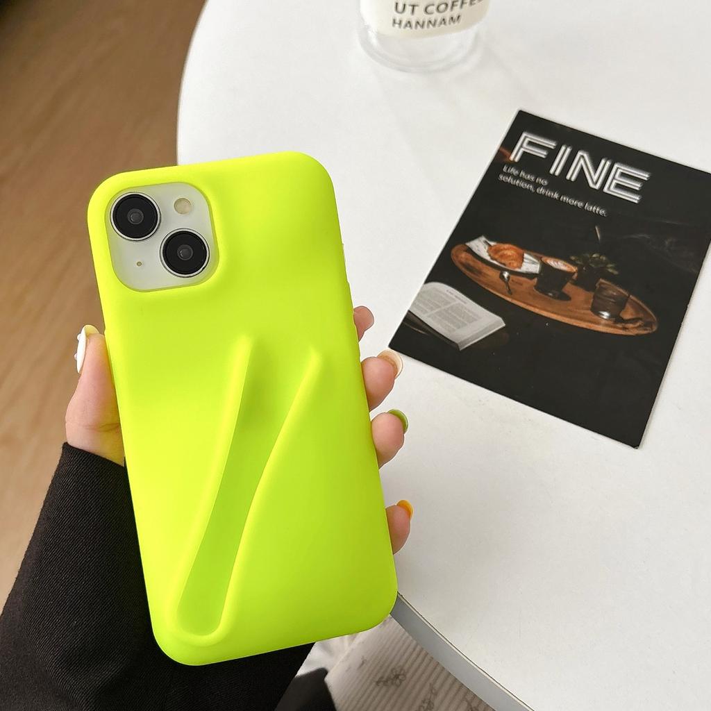 Персонализированный модный 3D силиконовый чехол для телефона с держателем для блеска для губ для iPhone 15 14 13 12 Pro Max аксессуары для макияжа задняя крышка мобильного телефона