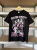 System of a Down Редкий Дизайн Группы Черная Унисекс Футболка Перепечатка S-5XL Унисекс Футболка