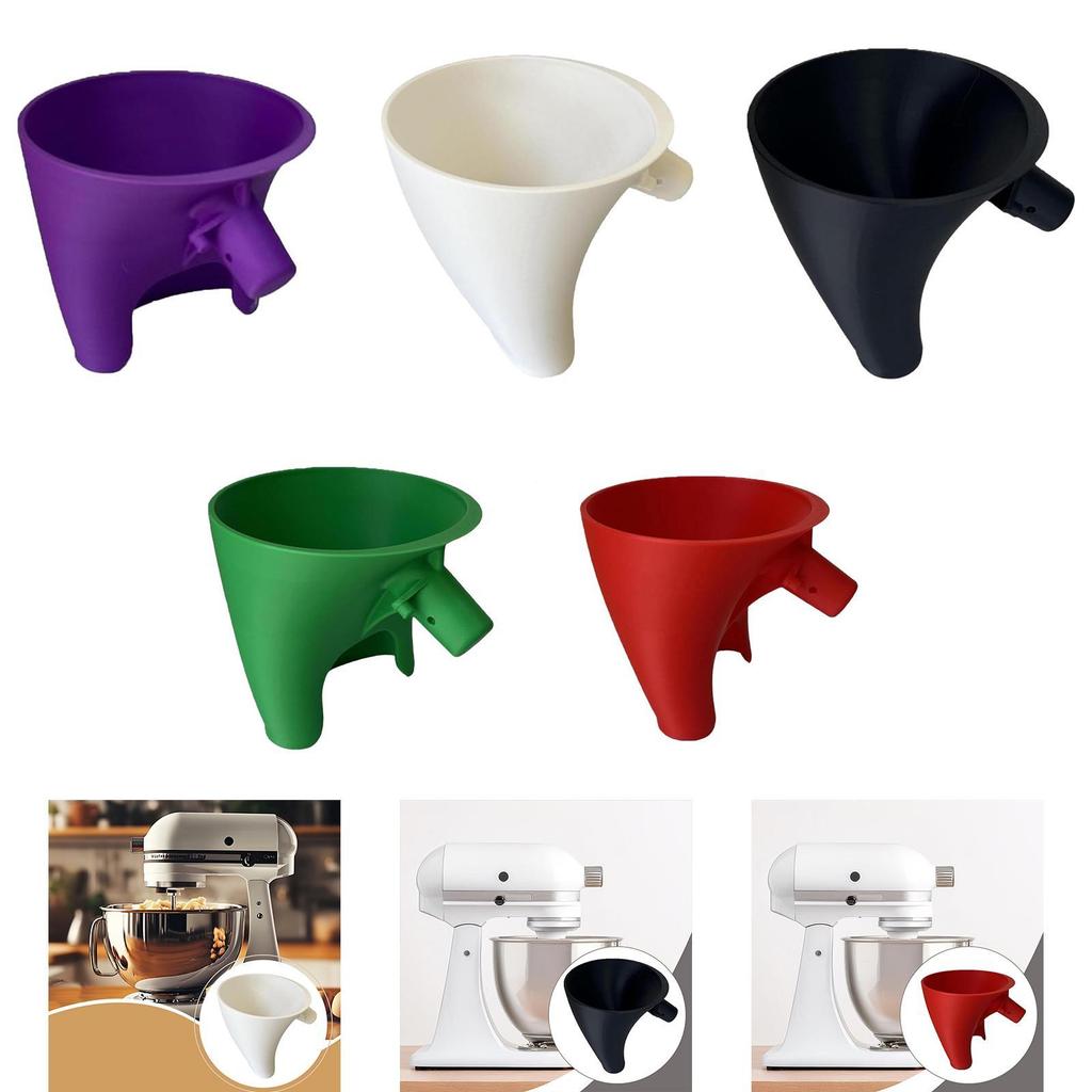 Воронка для муки Подарок Легкие кухонные аксессуары Замена для яичной жидкости и муки Удобный захват Воронка для порошка Детали