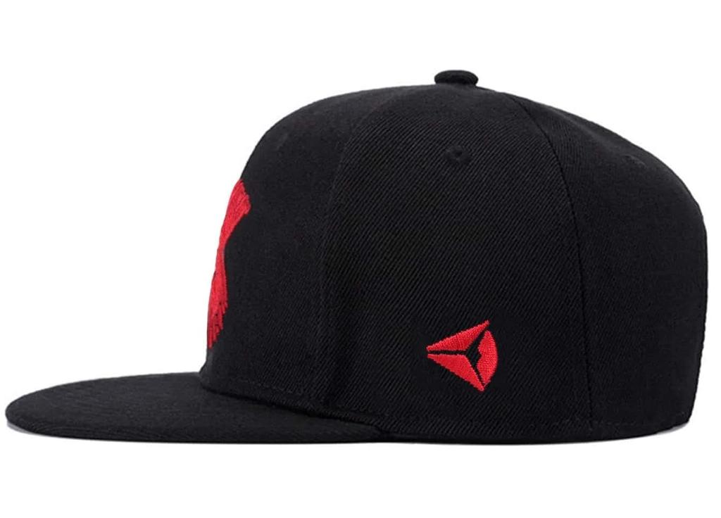 [sproutsy] Men's Cross and X Design Cap, Stylish and Casual (Red)