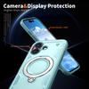 For iPhone 17 Case Compatible with MagSafe Military Protection PC+TPU Kickstand Phone Cover