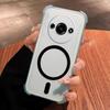 Самодельный магнитный кольцевой желе-кейс для Xiaomi Redmi A3x A3 POCO C61 Защита от падения с воздушными подушками по 4 углам