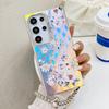 Посеребренный браслет с жемчужным цветком Чехол для телефона для Samsung A16/S25U