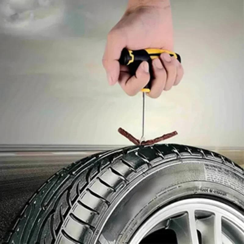 Распродажа_Ремонтный набор для шин мотоцикла автомобильный Инструменты для установки жгутов при проколе шин Аварийный для жгутов шин Перемешивание клея Ремонтный инструмент K