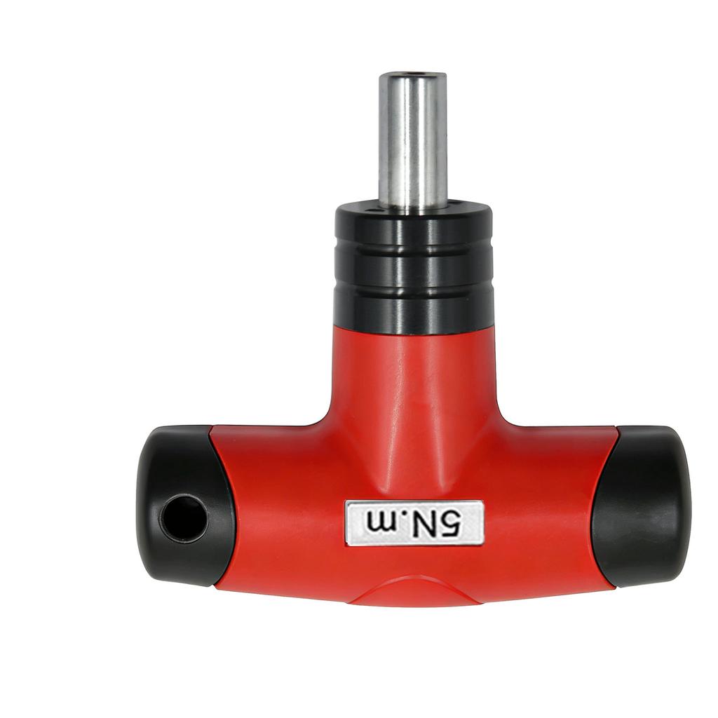 T Handle Preset   Wrench 5N.m T Handle Screwdriver with PH3 T20 H4 SL7 Bits for Home Workshop Outdoor