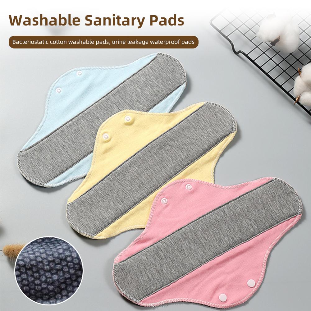Adult Washable Cotton Pad Soft Comfortable Breathable Water Absorbing Anti-leakage Graphene Antibacterial Bacteriostatic Underpants Pad