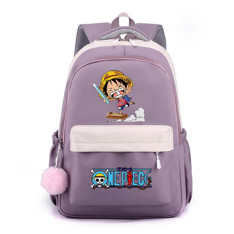 Anime Backpack Children Girls Boy Schoolbag Kawaii Kids Gift Women Travel Bags Teen Student Back To School Rucksack