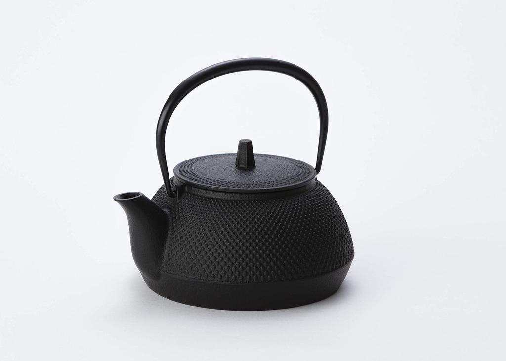 Чайник Iwachu Iron Kettle Black Baked Iron Kettle, чайник двойного назначения, 5 типов, новый, совместимый с Arale IH, 12822, 0,65 л
