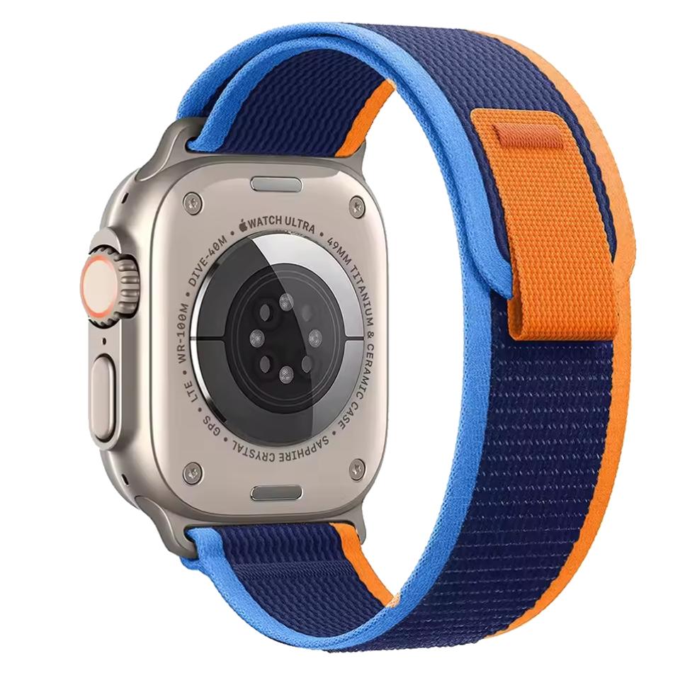 1:1 Ремешок Trail Loop для Apple Watch Ultra 3 2 49 мм 46 мм 45 мм 44 мм 42 мм 40 мм 41 мм 38 мм Спортивный браслет correa iwatch Series 11 10 9 8 7 SE Ремешки