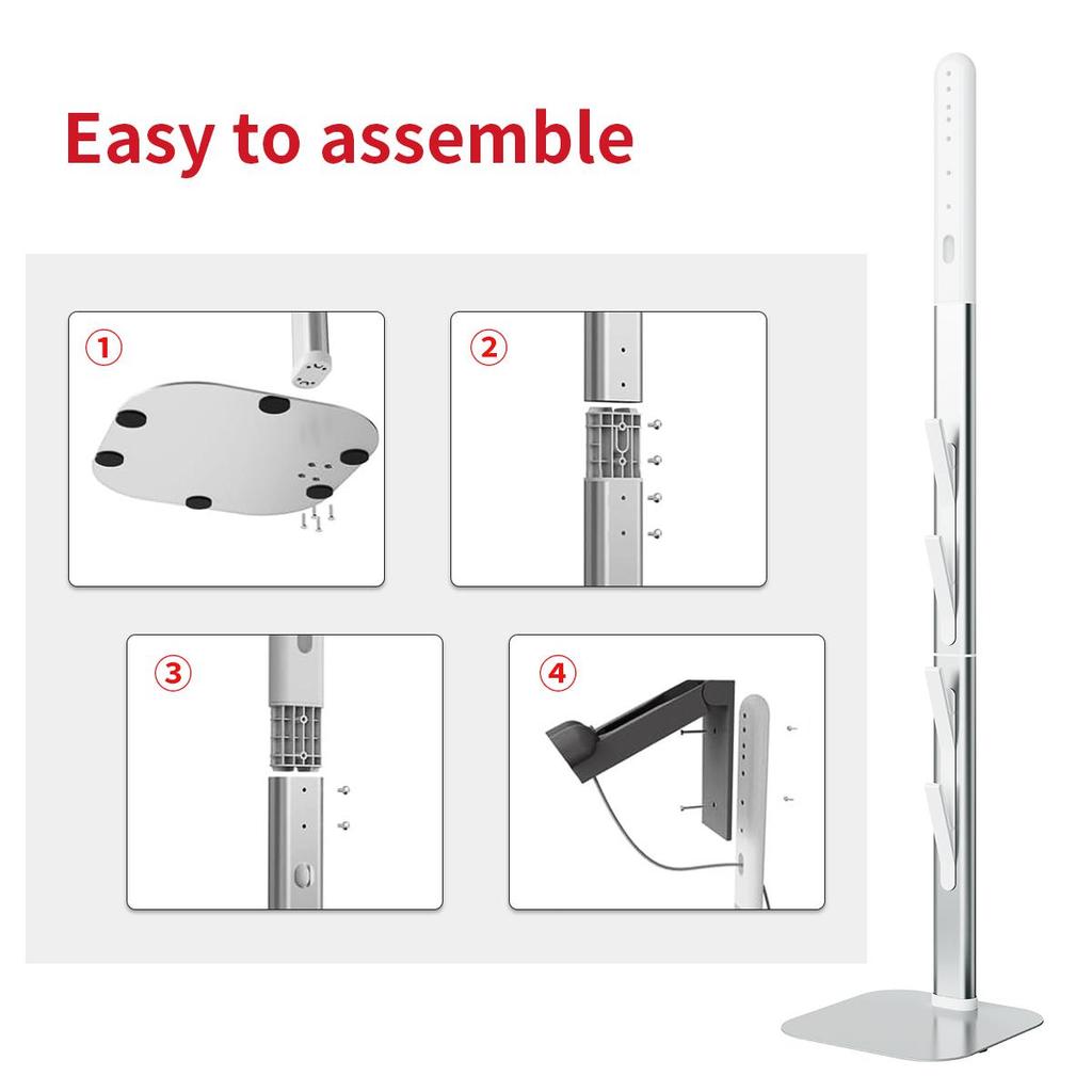 Satuo S3 Aluminum Vacuum Cleaner Bracket for Dyson V7 V8 V10 V11 V15 V12 Slim, Vacuum Stand Support Storage Part docking station