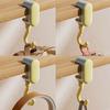1pc Adjustable Dopamine Hanging Hooks Desk Edge Hook Punch Free Wall-mounted Storage Rack Bag Cup Holder Home Organization