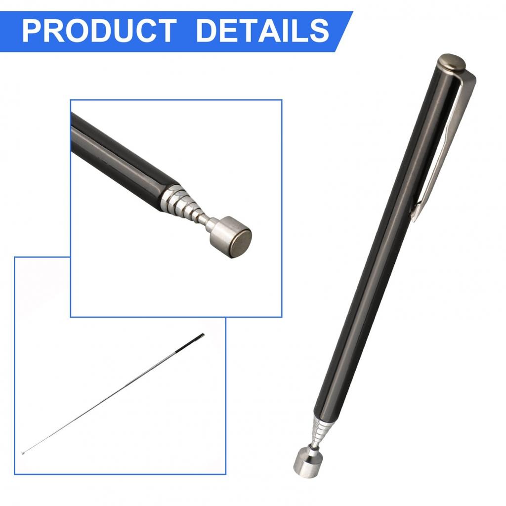 Прочный магнитный захват, карманный зажим 1,5 фунта, длинный выдвижной