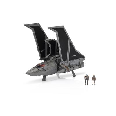 Звездные войны Микро Галактические Эскадрильи Havoc Marauder (Спасательная миссия) - 7-дюймовая машина с боевыми повреждениями и двумя 1-дюймовыми микрофигурками-аксессуарами.