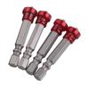 4PCS Power Screw Driver Strong Magnetic Cross Bit Power Drill Circle Bit 50mm Air Batch DriverToolsPower Single BitWind Driver