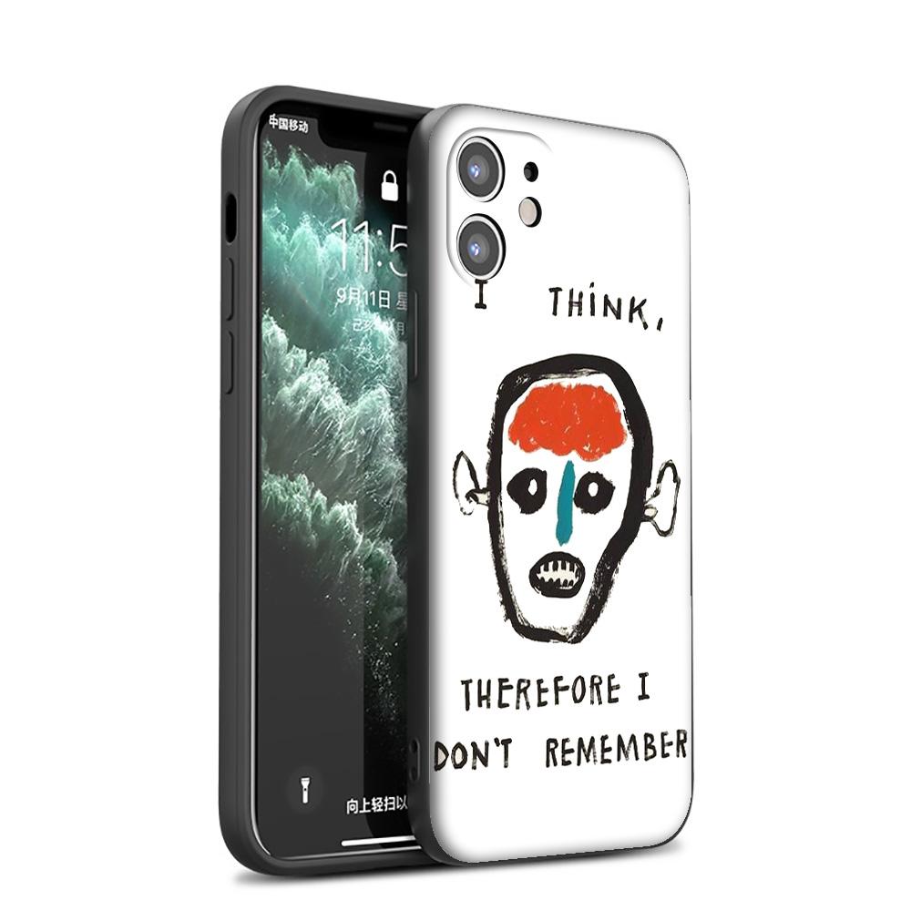 GX103 Жан-Мишель Баския, мягкий силиконовый чехол для iPhone 13 12 Mini 11 Pro XS Max XR X 8 7 6 6S Plus 5 5S SE 2020