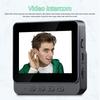 Интеллектуальный беспроводной видеодомофон с 4,3-дюймовым дисплеем 2.4G для дома с высоким разрешением, ночным видением, видеоголосовым домофоном, мониторингом