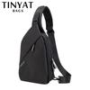 TINYAT Мужская нагрудная сумка Деловая дорожная сумка на плечо Спортивная мотоциклетная сумка Противоугонные сумки через плечо Сумка-мессенджер Посылка для воды