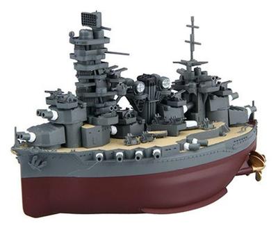 Модель Fujimi Chibimaru Fleet Series Chibimaru Fleet Battleship Fuso детали и деревянная палуба Gray No.30 EX-3 (с фототравленой печатью) Чибимару-30 EX-3