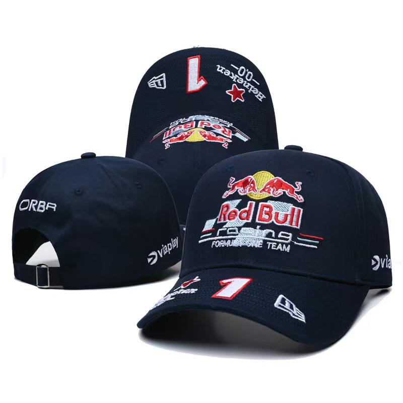 Red Bull Бейсболка гоночной команды Формулы 1 Макс Ферстаппен #1 Вышитая Регулируемая Кепка