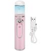 Nano Face Mist Sprayer USB Rechargeable Moisturizing Hydrating Face Humidifier Pink
