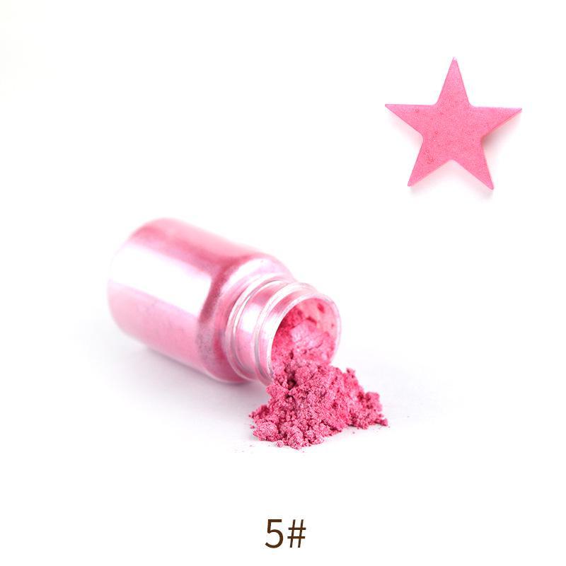 10 г жемчужной пудры с блестками и клеем для кристаллов с пигментом цвета русалки для самостоятельного изготовления.