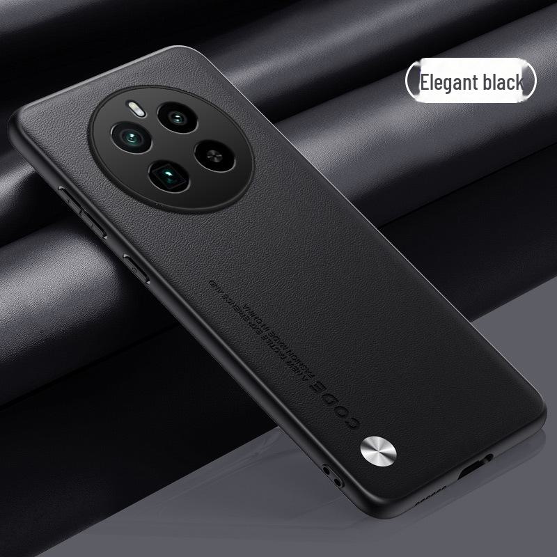 Realme GT5 Pro Case: Leather Protective Cover for GT Neo5se - Plain Design, Kevlar Material, Fits Realme GT5/3.