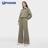 Fila Женские вязаные брюки для отдыха с флисовой подкладкой Fusion