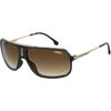 Carrera Cool 65 Unisex Black Brown Gradient Sunglasses Multi