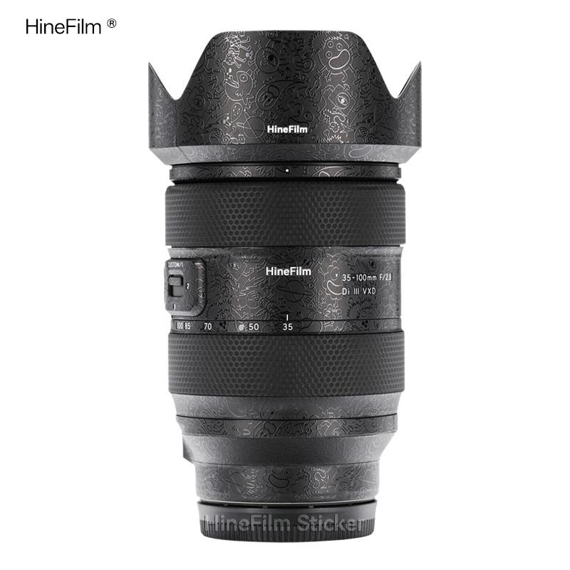 Пленка Hinefilm для объектива Tamron 35-100 F2.8 для Sony FE Mount Наклейка на объектив 35 100 Skin 35100 Защитная пленка 35-100mm F2.8 Wrap Skin